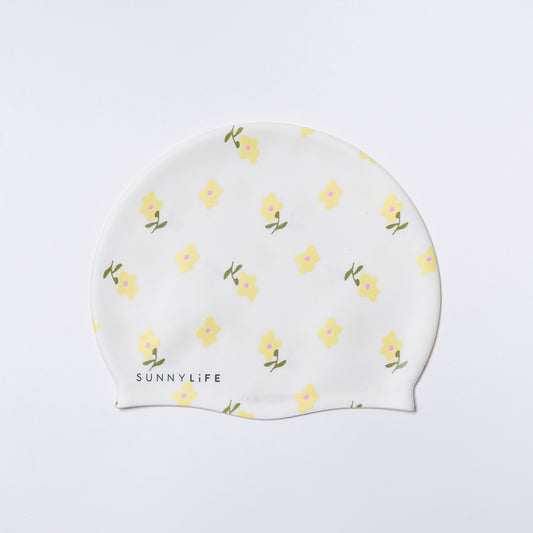 SUNNYLiFE yellow color Shaped Swimming Cap  Mima the Fairy Lemon