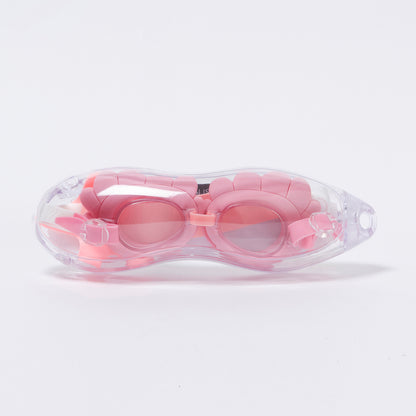 SUNNYLiFE pink color Mini Swim Goggles for kids Ocean Treasure Rose