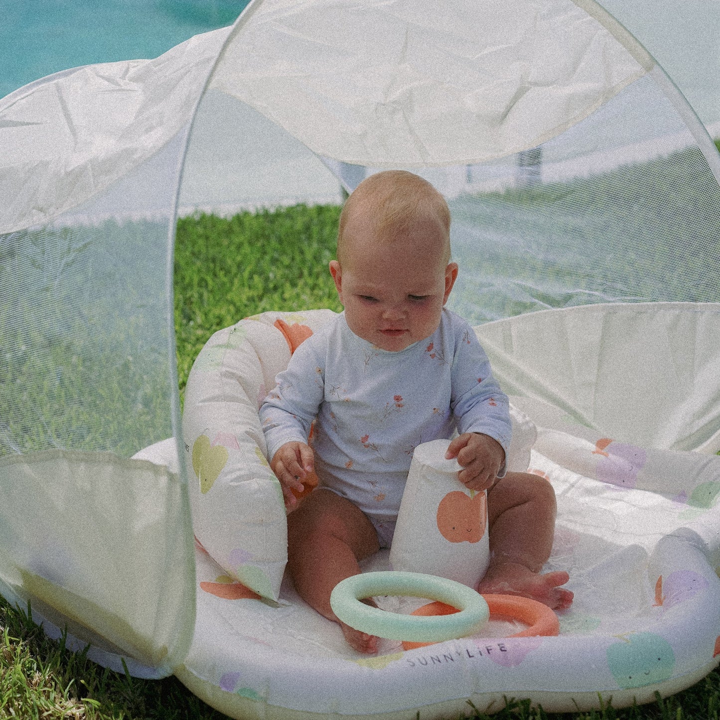 Baby Playmat with Shade Apple Sorbet