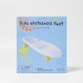 Kids Skateboard Float The Sea Kids Blue-Lime