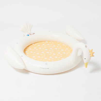Kids Sprinkler Mat Princess Swan