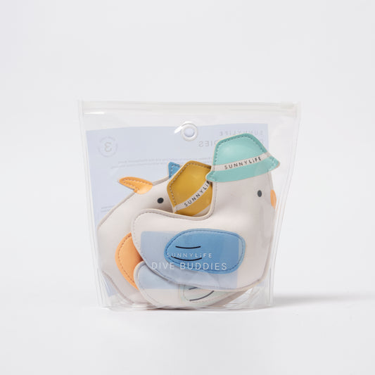 Dive Buddies Sid the Seagull Multi Set of 3