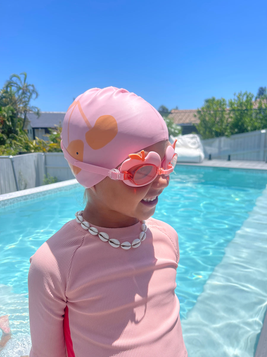 Kids Swim Goggles Cotton Candy Cherry