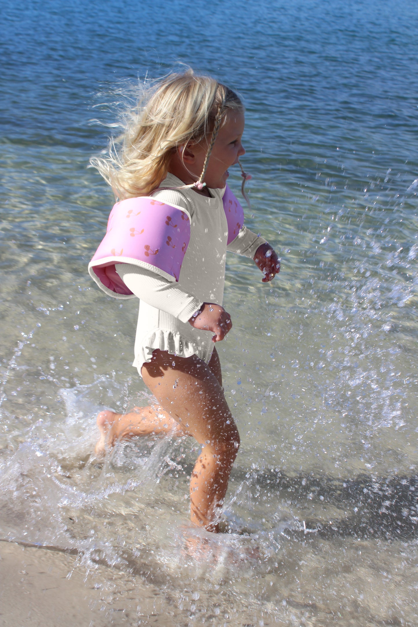Kids Inflatable Arm Bands Cotton Candy Cherry