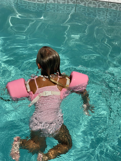 Floatie Jacket 3-6 Years | Cotton Candy Cherry