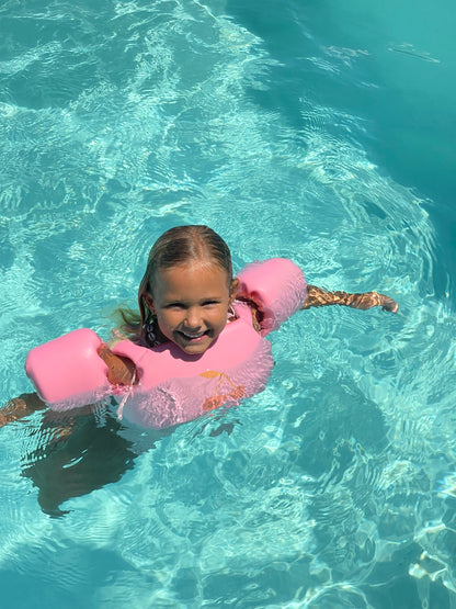 Floatie Jacket 3-6 Years | Cotton Candy Cherry