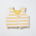 Kids Swim Vest 3-6 Sid the Seagull Mustard Stripe