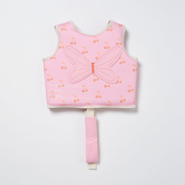 Kids Swim Vest 1-2 Cotton Candy Cherry
