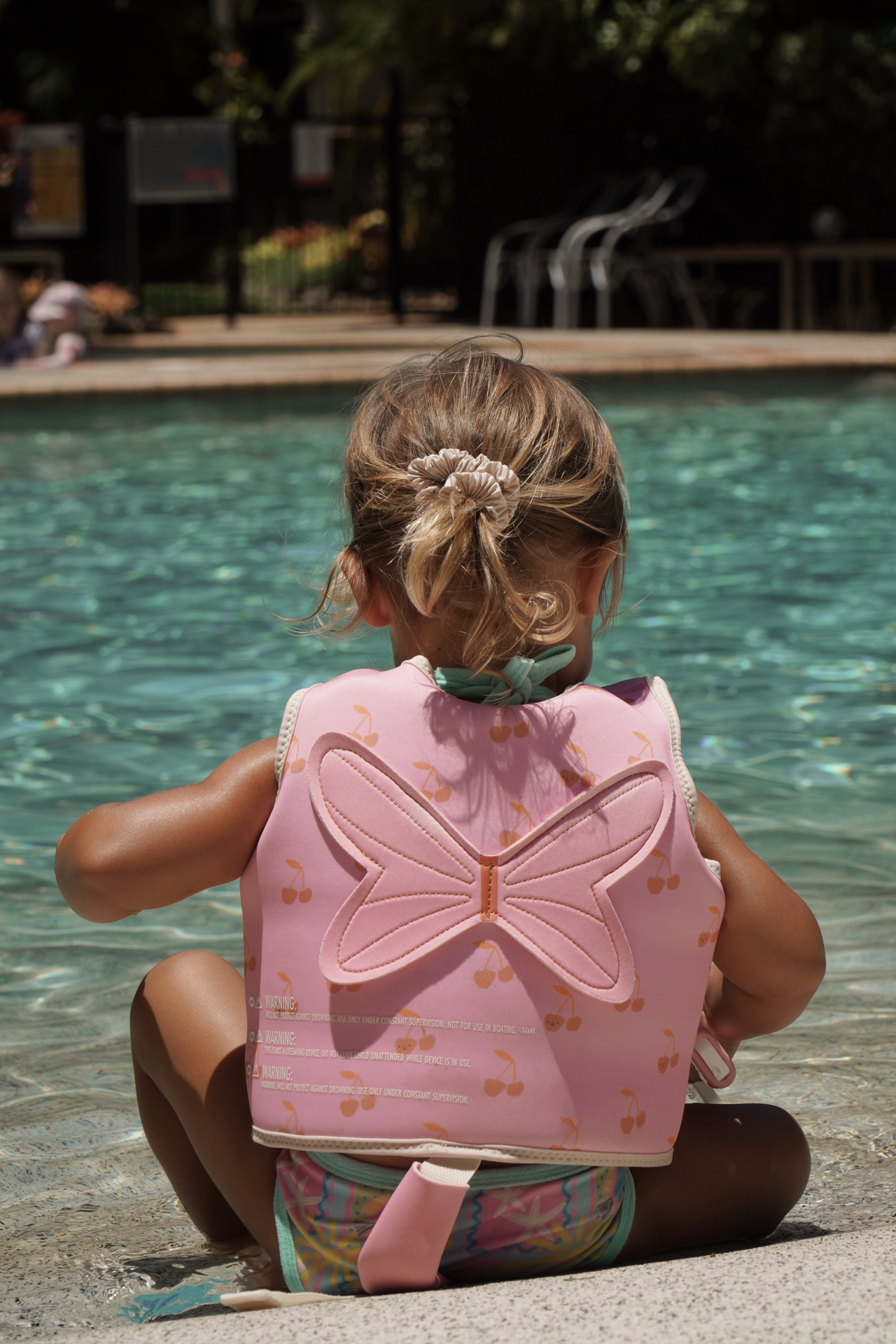 Kids Swim Vest 1-2 Cotton Candy Cherry