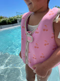 Kids Swim Vest 3-6 Cotton Candy Cherry