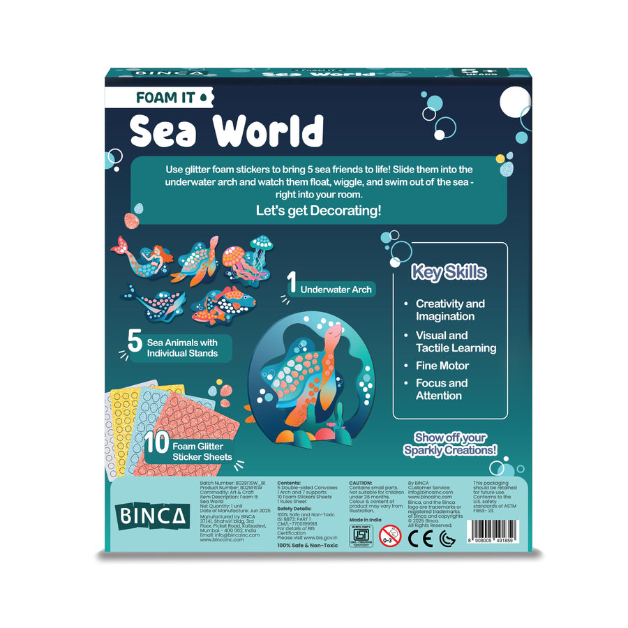 FOAM IT - SEA WORLD