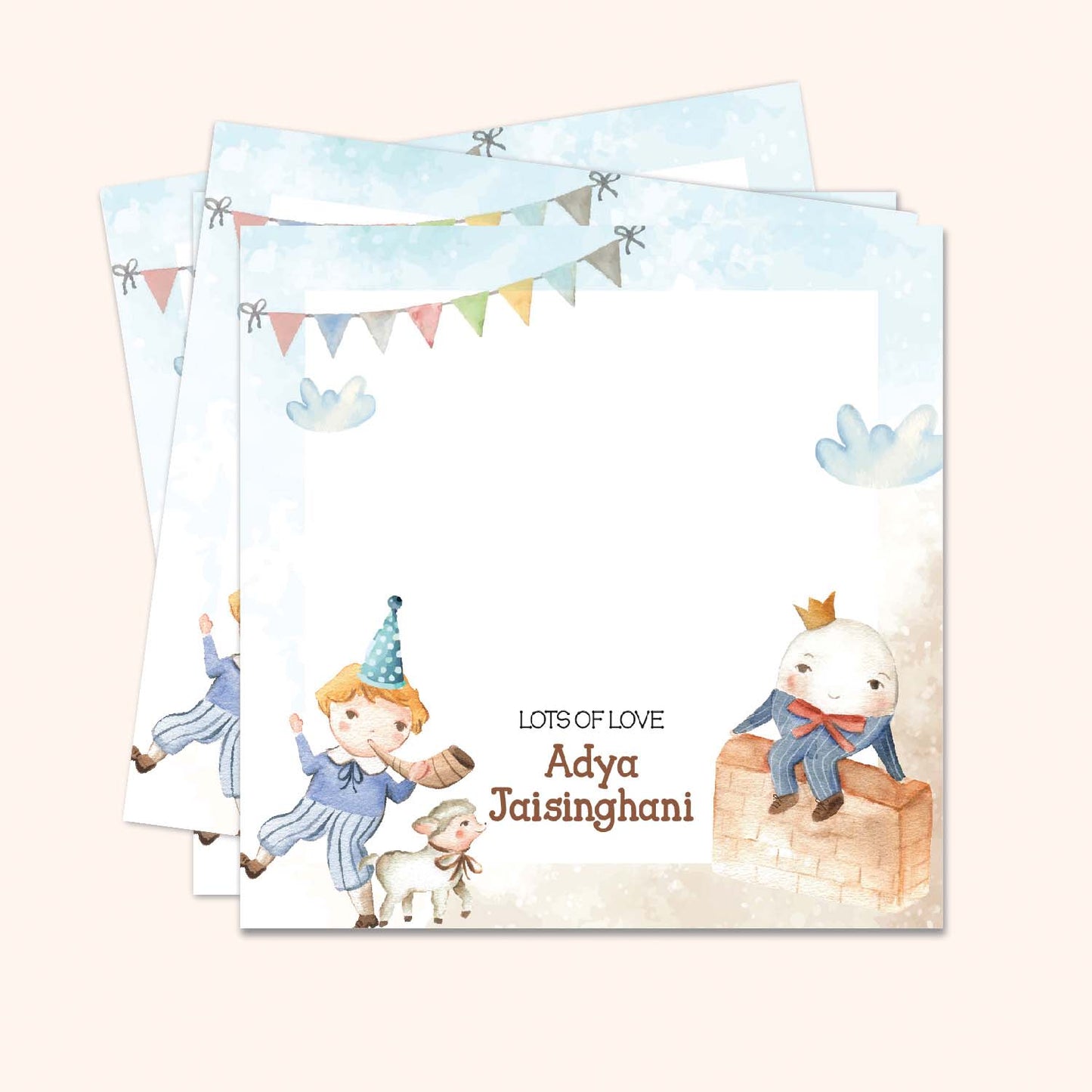 Square Gift Tags - Set of 24 | Personalised
