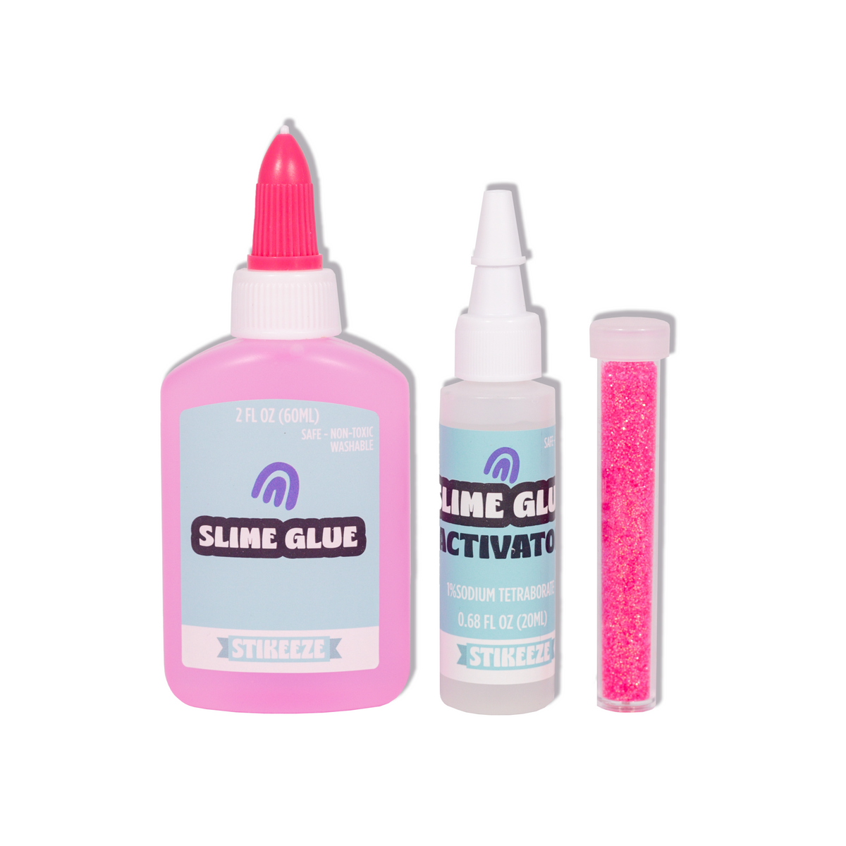 Stiky Note Slime Stikeeze Make-it-Slime | Glitter Pink – Bombay Kids Company