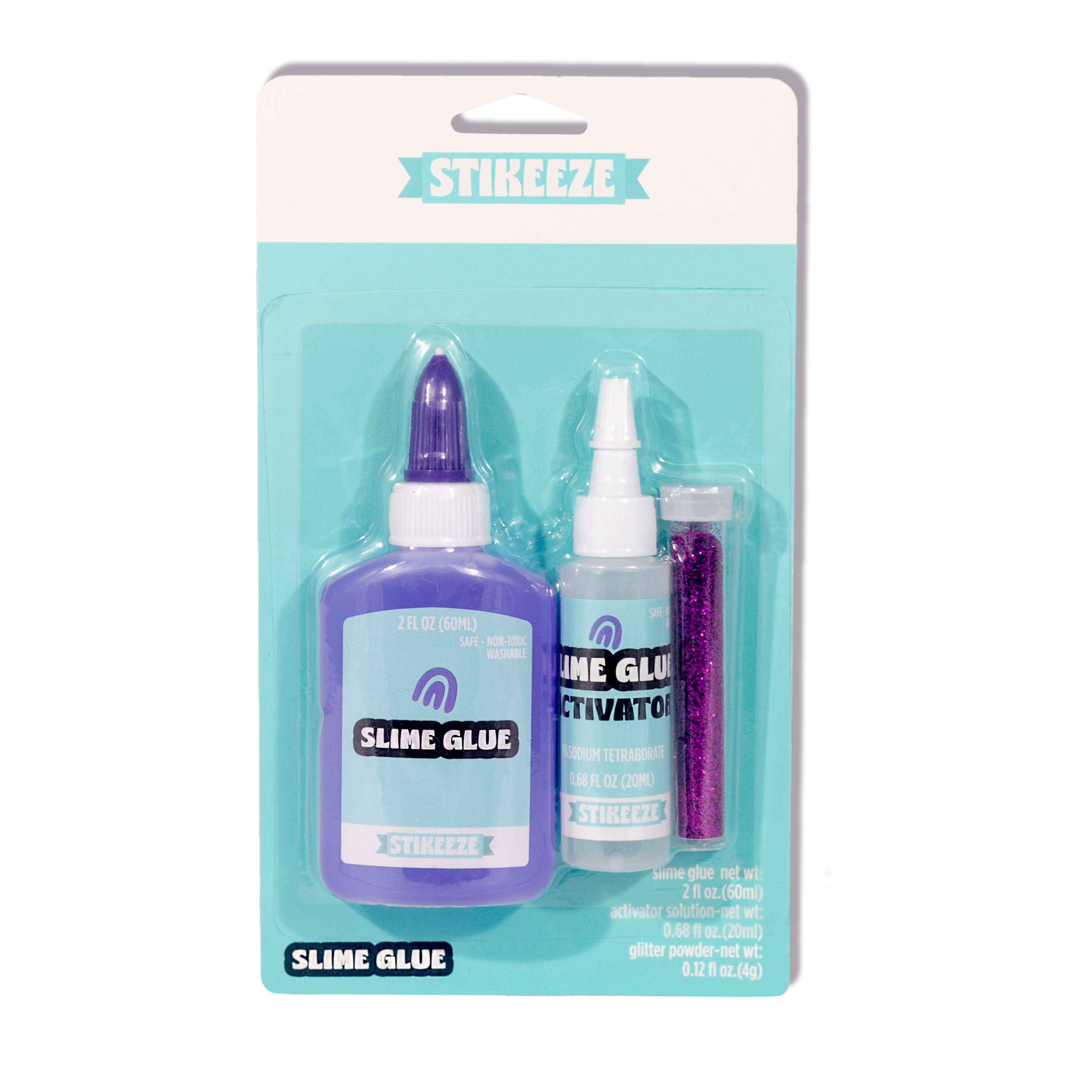 Stiky Note Slime Stikeeze Make-it-Slime | Glitter Purple – Bombay Kids Company