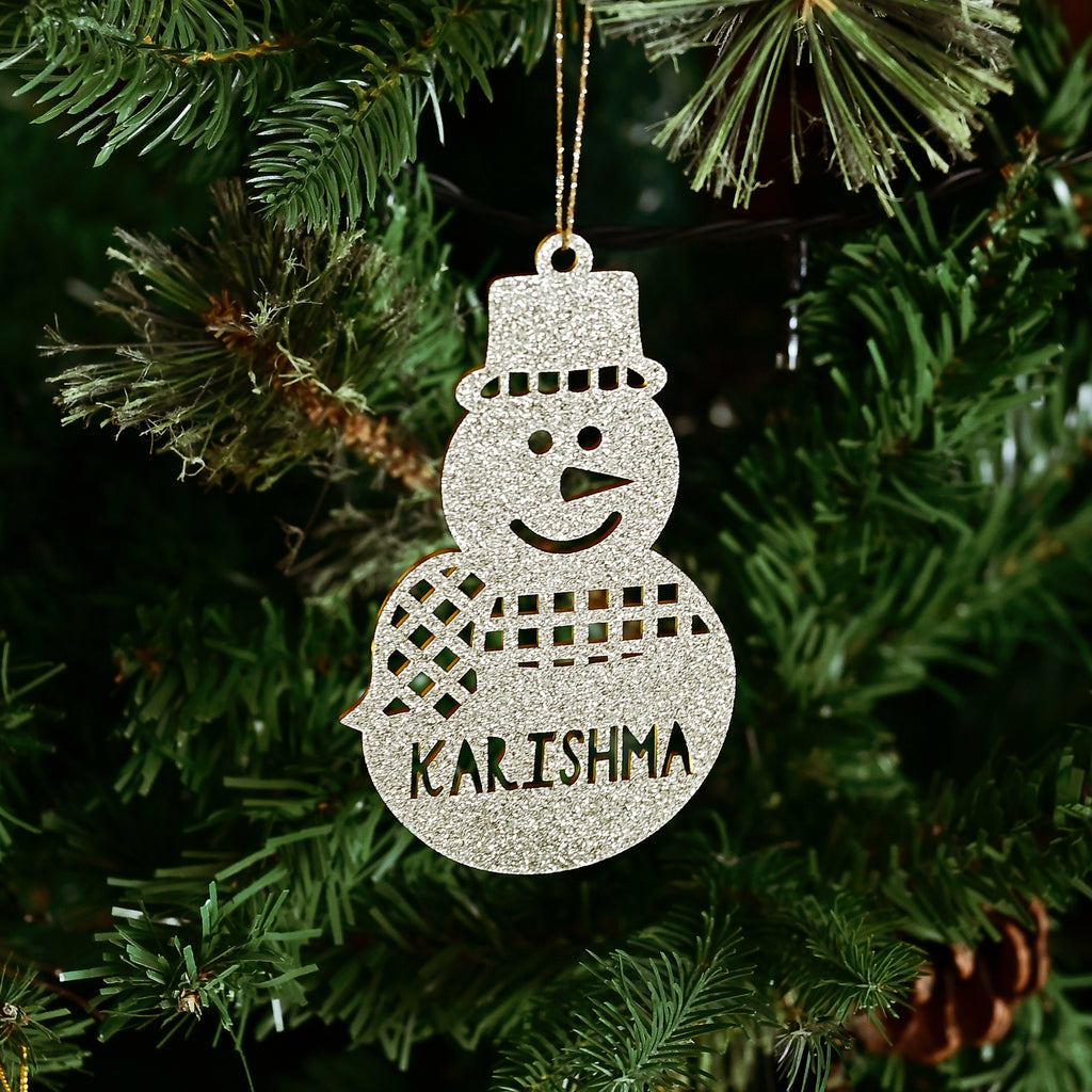 Personalised Tree Ornament | Snowman