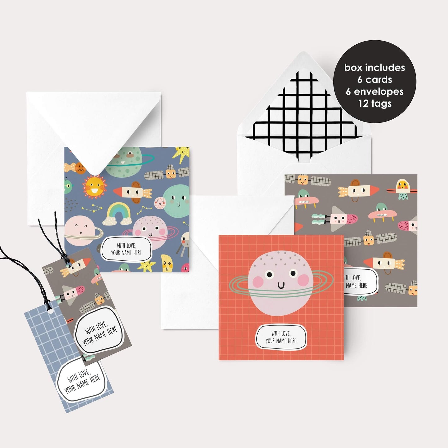 Gift Cards & Tags | Space Age