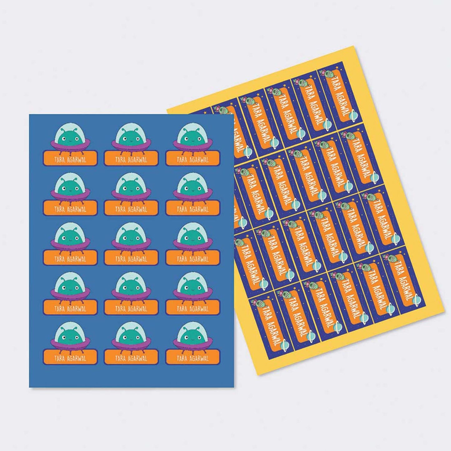 Sticker Sheet - Set of 2 - A4 Size