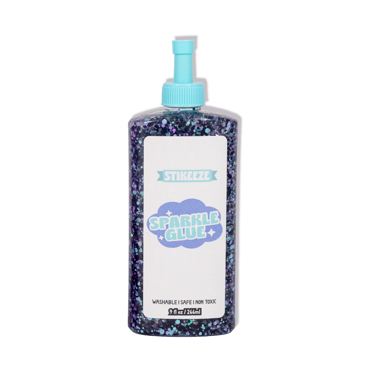 Stikeeze Sparkle Confetti Glue | Midnight Bloom| 266ml