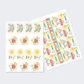 Sticker Sheet - Set of 2 - A4 Size