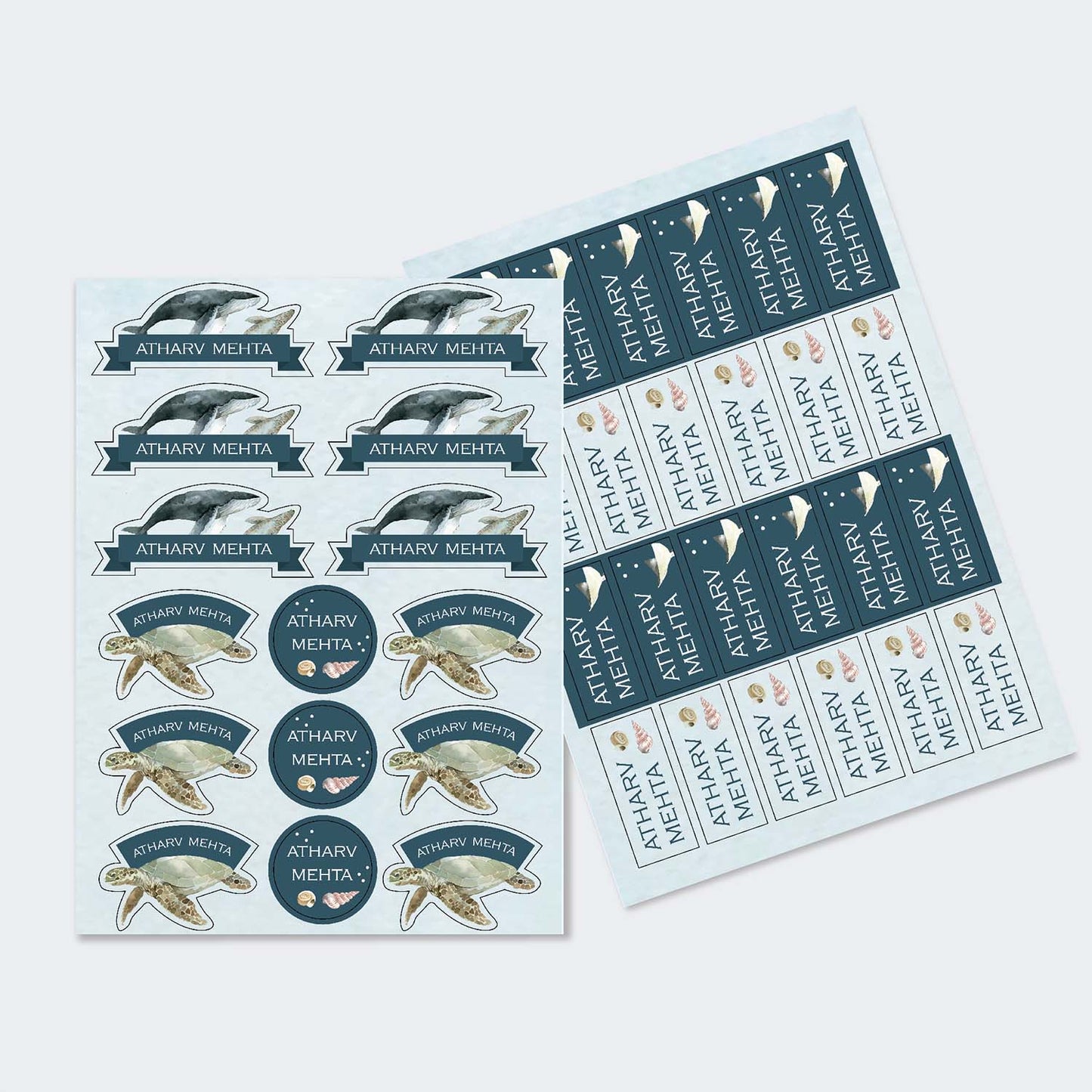 Sticker Sheet - Set of 2 - A4 Size