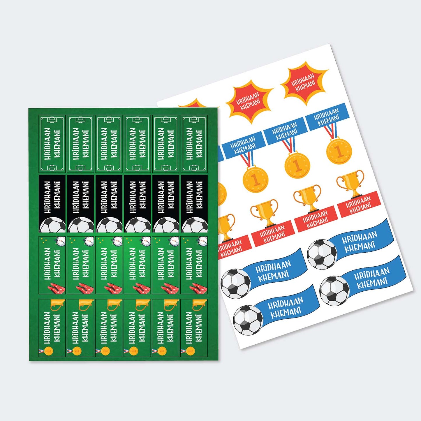Sticker Sheet - Set of 2 - A4 Size