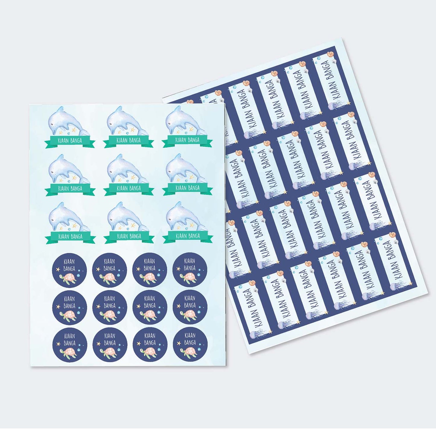 Sticker Sheet - Set of 2 - A4 Size