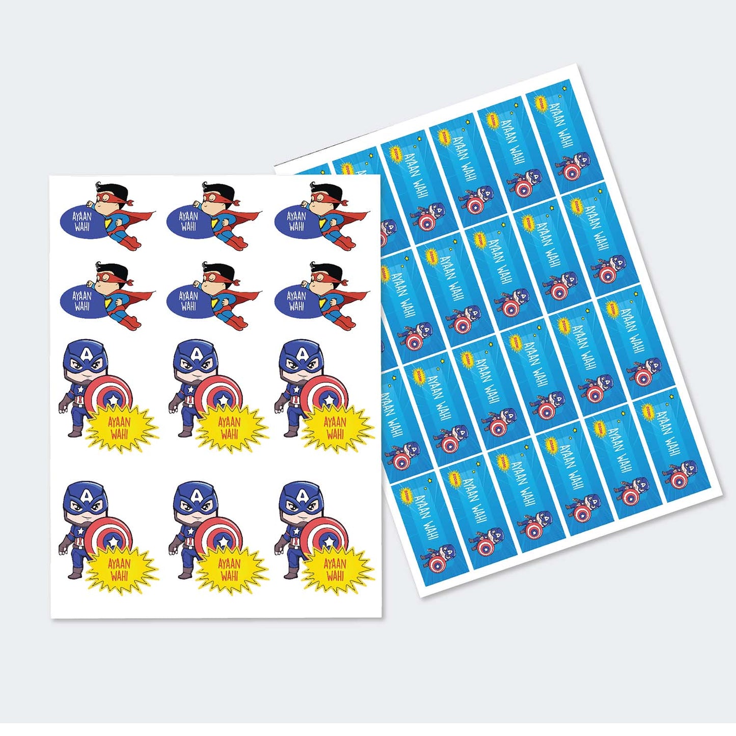 Sticker Sheet - Set of 2 - A4 Size