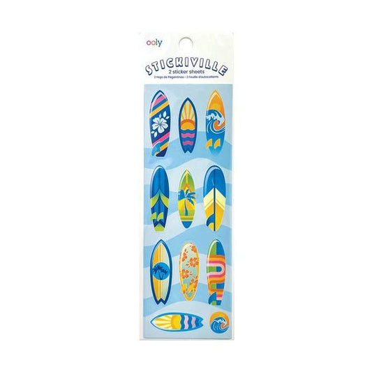 Stickiville Stickers: Surf's Up - Skinny (2 Sheets)