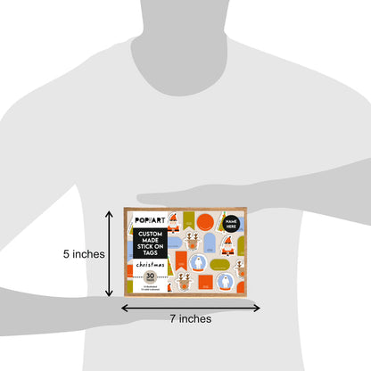 Stick On Tags | Christmas