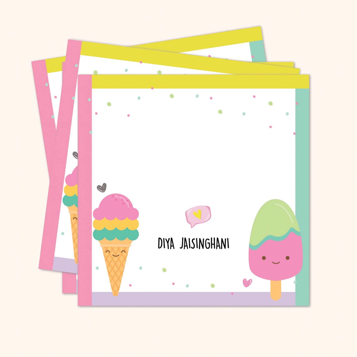 Square Gift Tags - Set of 24 | Personalised