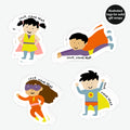 Stick On Tags | Superkids