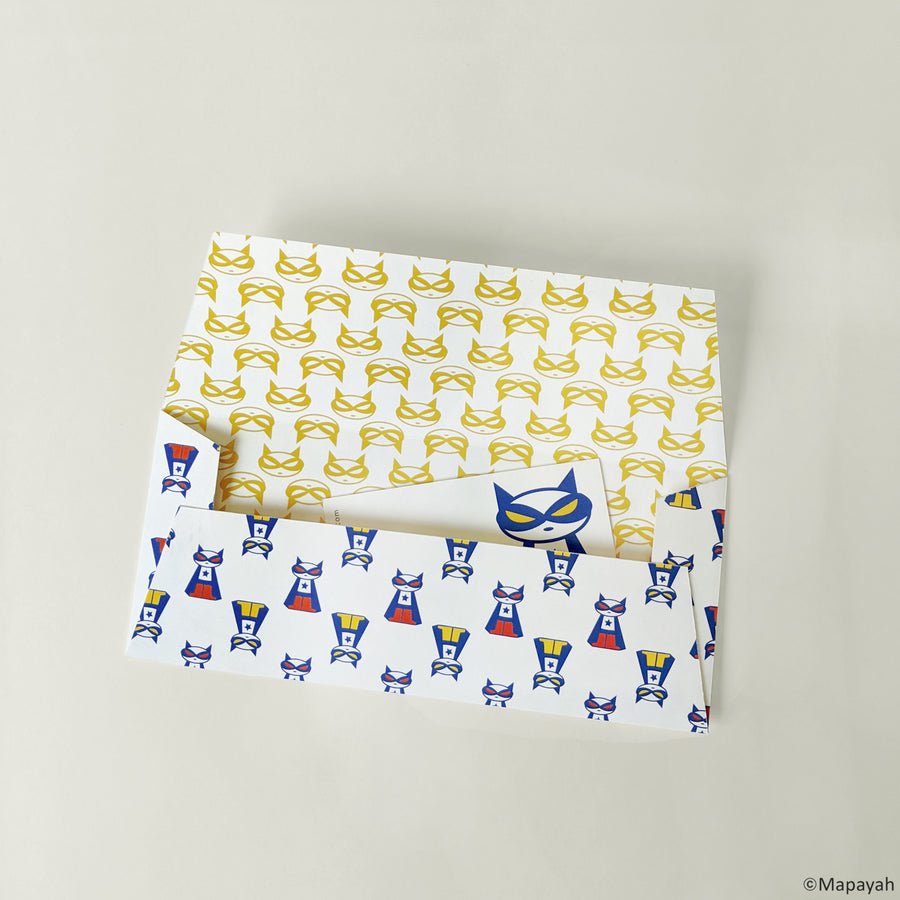 GIFT - Gift Envelopes - Supermeow Blue