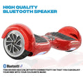 Tygatec T1 ECO - Self Balancing Electric Hoverboard (Red Color)