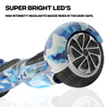 TYGATEC T2 + Auto Balancing Hoverboard App Connectivity - Military Blue