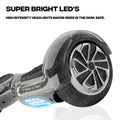 TYGATEC T2 + Auto Balancing Hoverboard App Connectivity - Black