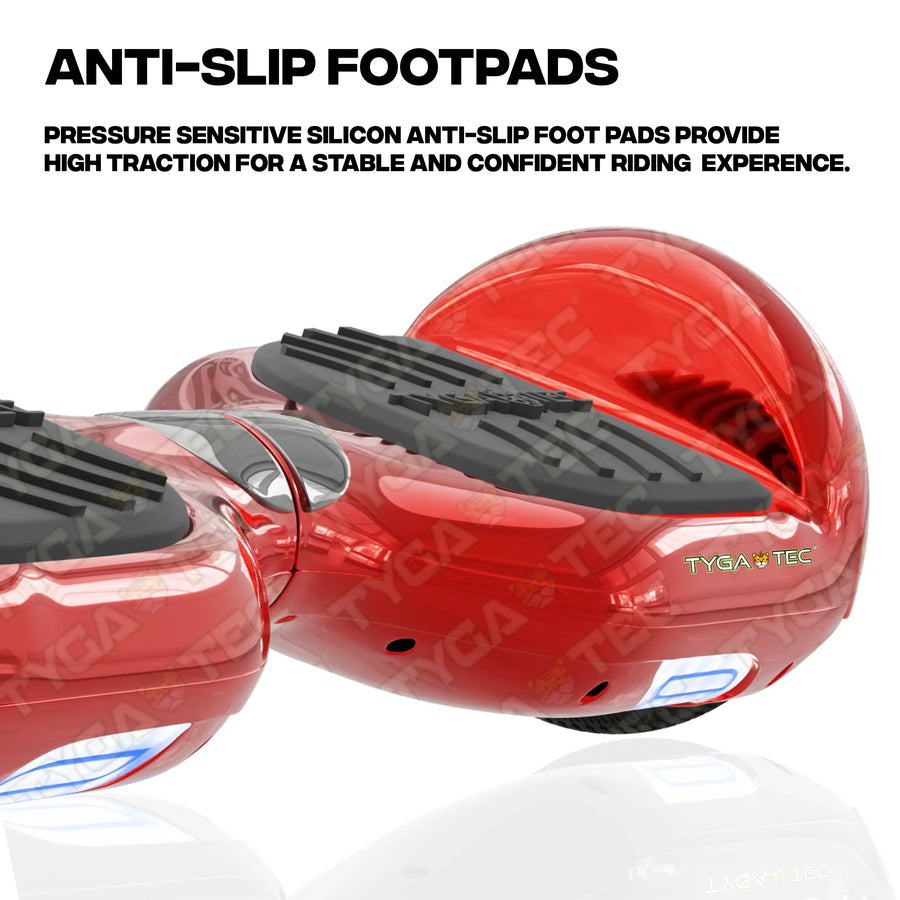 TYGATEC T2 + Auto Balancing Hoverboard App Connectivity - Red