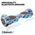 TYGATEC T2 + Auto Balancing Hoverboard App Connectivity - Military Blue