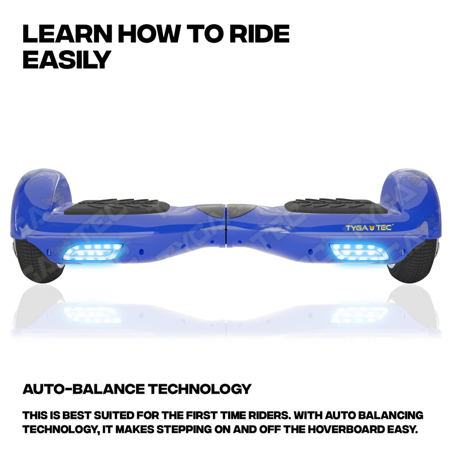 TYGATEC T2 + Auto Balancing Hoverboard App Connectivity - Blue