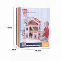 PLAYWELL WOODEN DOLL HOUSE