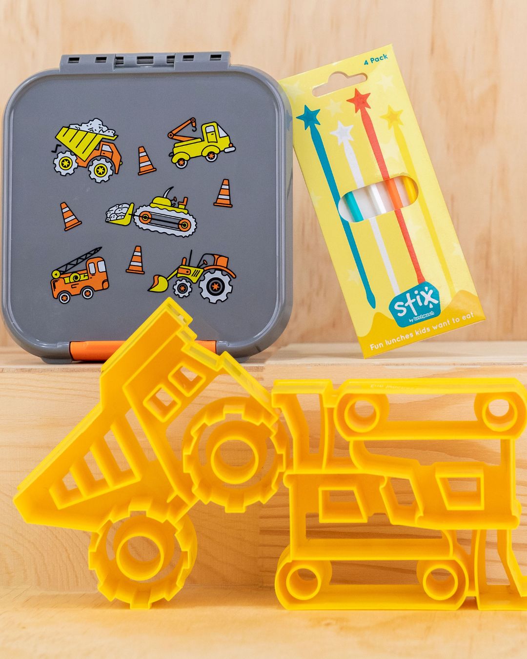 Lunch Punch Sandwich Cutters - Construction