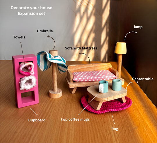 Playbox Pop’s Pool Side Villa - Mini Doll House