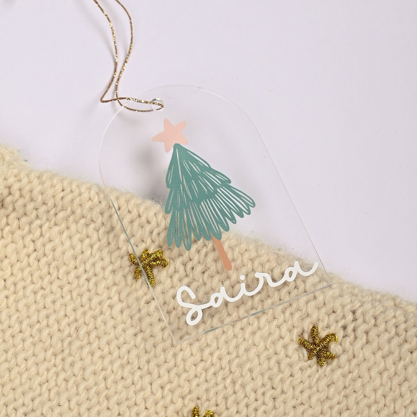 Personalised Ornament | Printed Tree