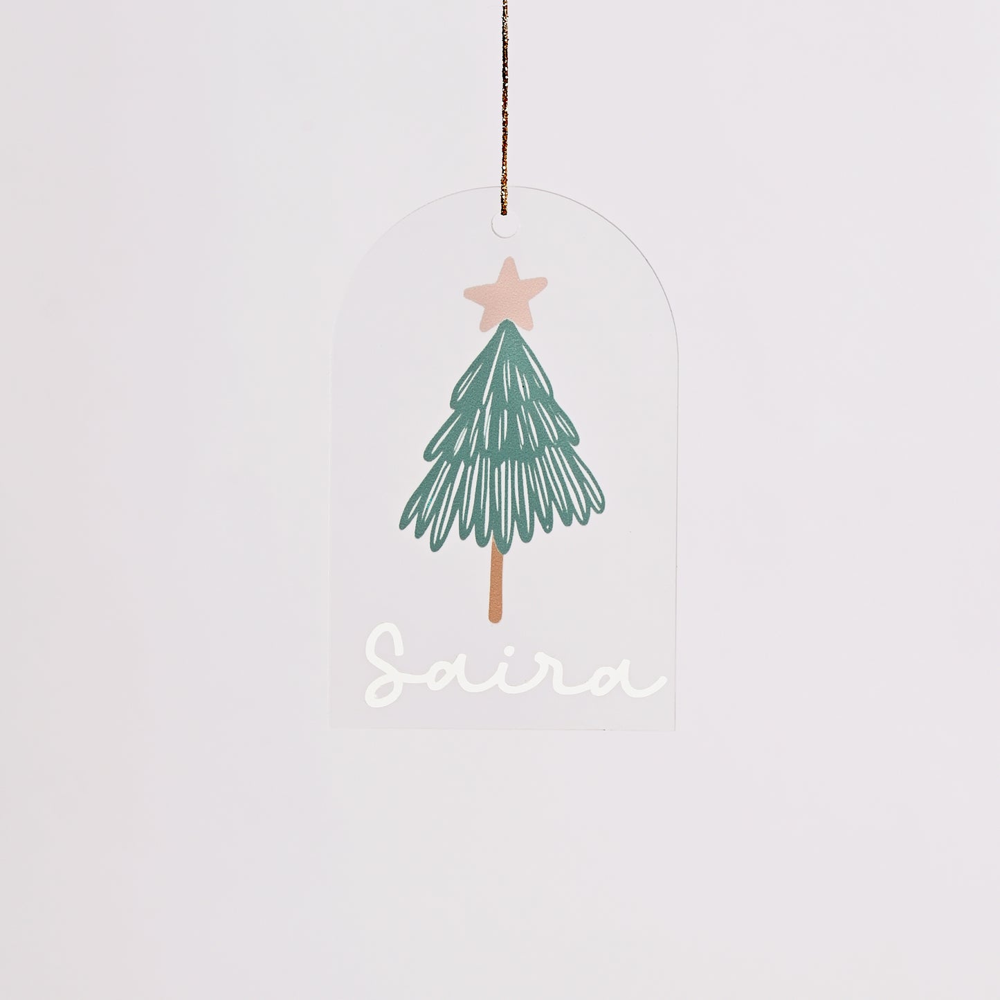 Personalised Ornament | Printed Tree