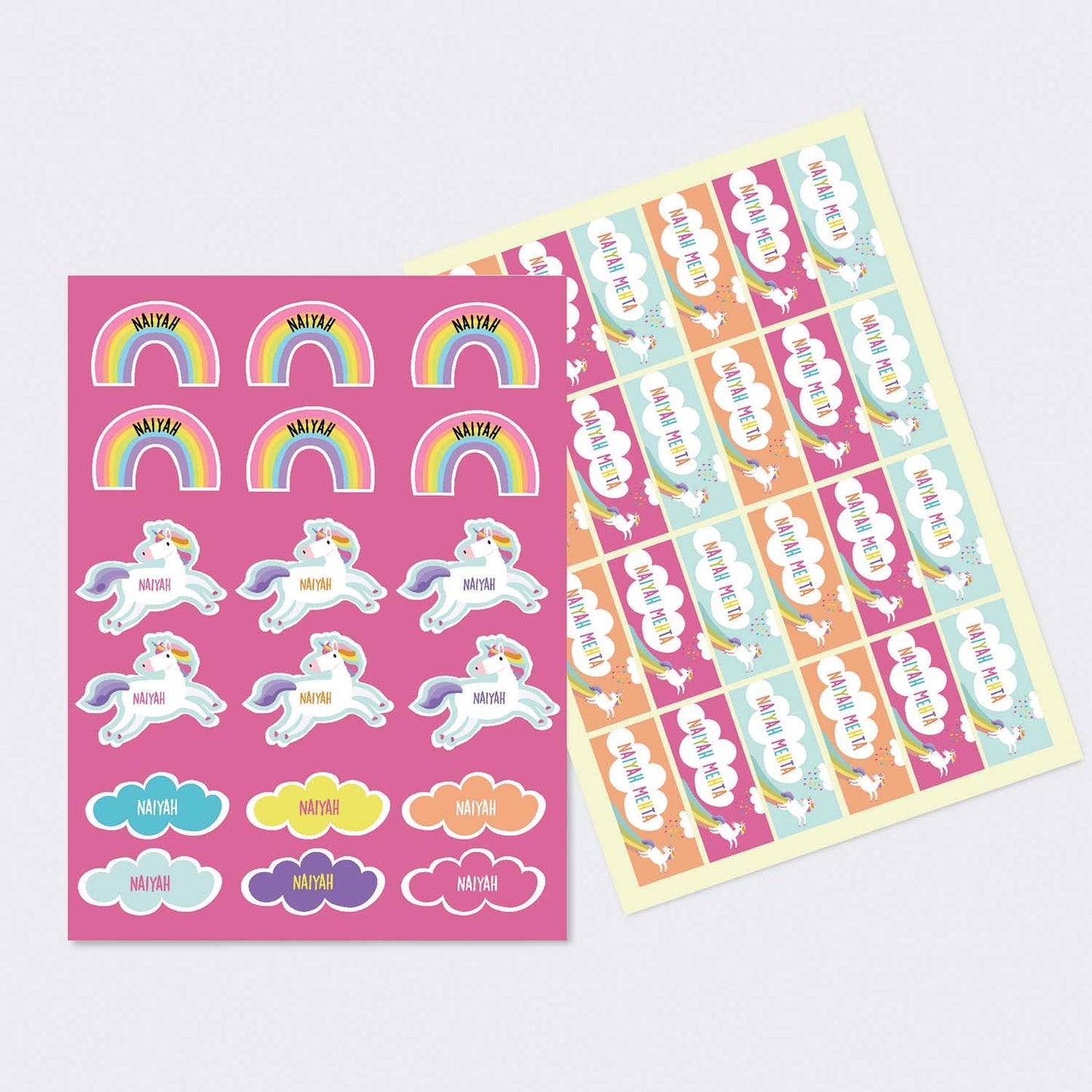 Sticker Sheet - Set of 2 - A4 Size