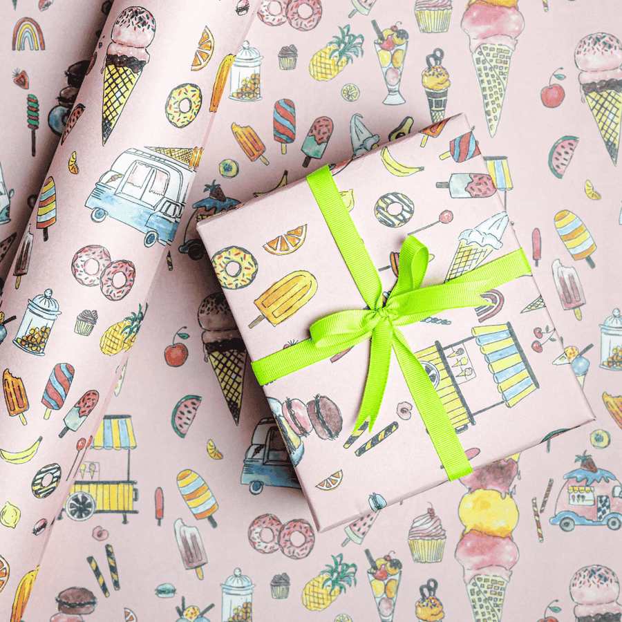 Gift Wrap | Sugar Rush- Set of 8