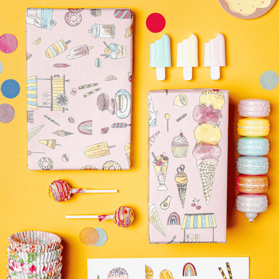 Gift Wrap | Sugar Rush- Set of 8
