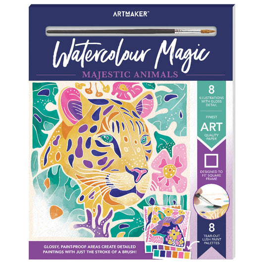 Art Maker Watercolour Magic: Majestic Animals