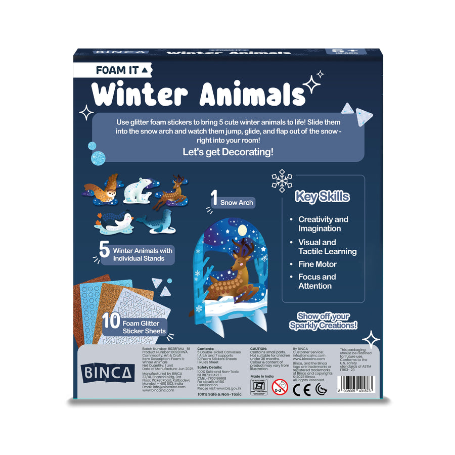 FOAM IT - WINTER ANIMALS
