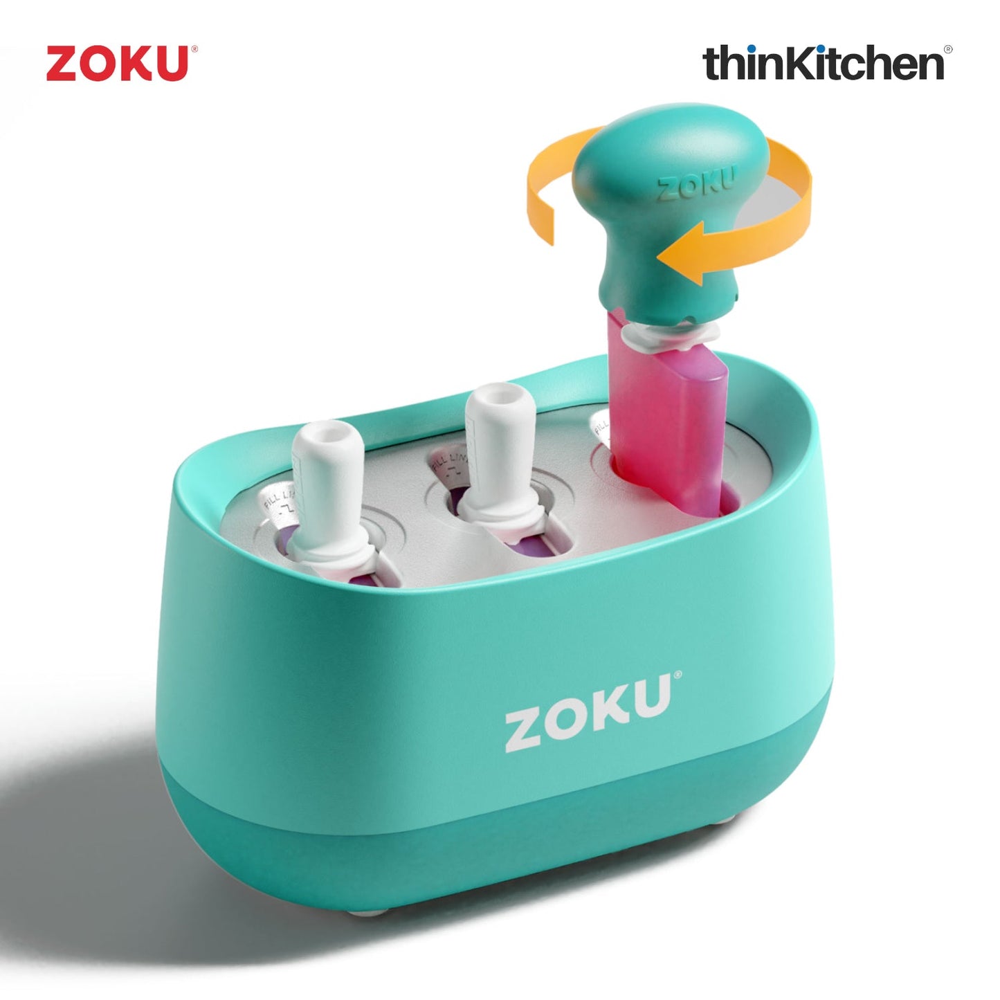 thinKitchen™ Zoku Quick Pop Maker, 60ml per pop
