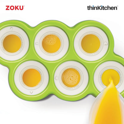 thinKitchen™ Zoku Dinosaur Pop Mold (6 pop)